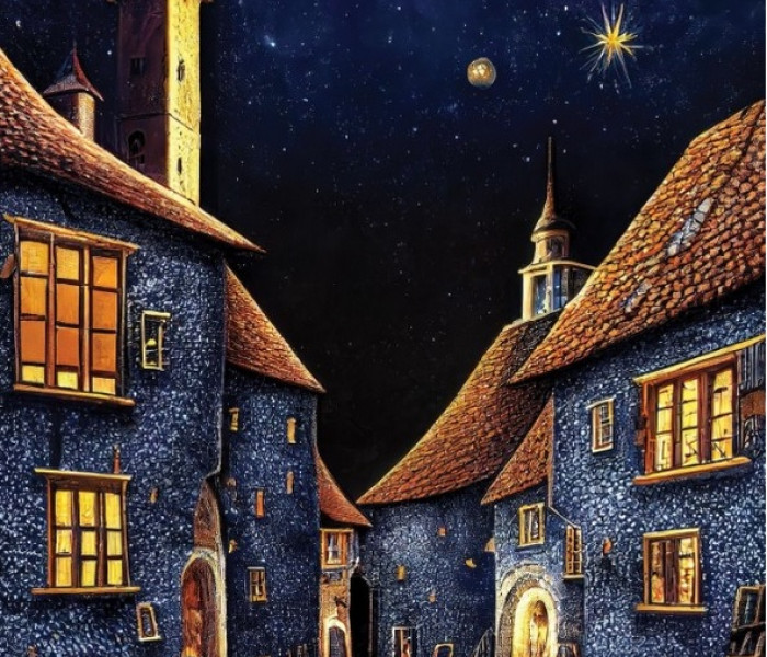 Puzzle - Art puzzle - Średniowieczna karczma